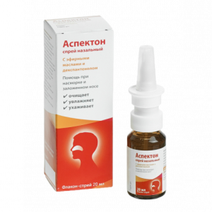 Целевые показы на тему насморка для бренда Аспектон